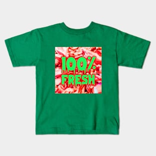 100% FRESH funny Kids T-Shirt